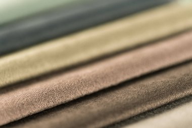 Renkli döşemelik kumaş örnekleri arka plan. Soyut backgrou