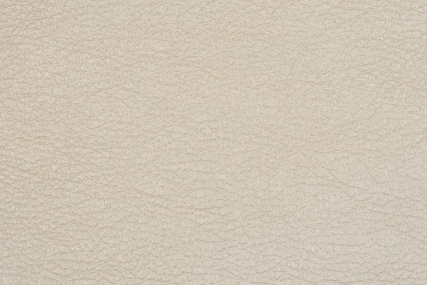 A på nära håll av en vit läder texture — Stockfoto