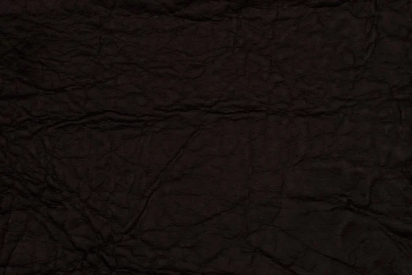 Texture in pelle nera. Vista dall'alto . — Foto Stock