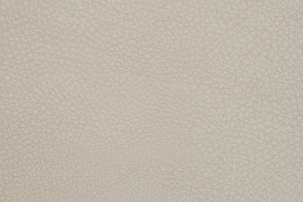 Um close-up de uma textura de couro branco — Fotografia de Stock