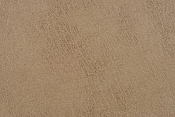 Light brown leather texture surface. Close-up of natural grain c — Stock Photo, Image