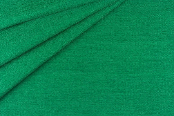 Primer plano de un tejido de lana de color verde. Fondo abstracto , — Foto de Stock