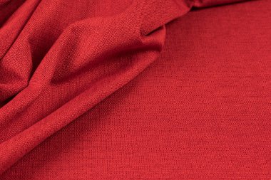 buruşuk kumaş arka plan ve doku. Arka plan, emp