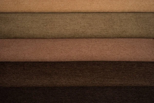 Color samples of the upholstery fabric in the assortment. Abstra — Stock Photo, Image