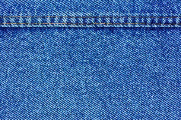 Jeans sfondo texture con cuciture. Sfondo astratto, vuoto — Foto Stock