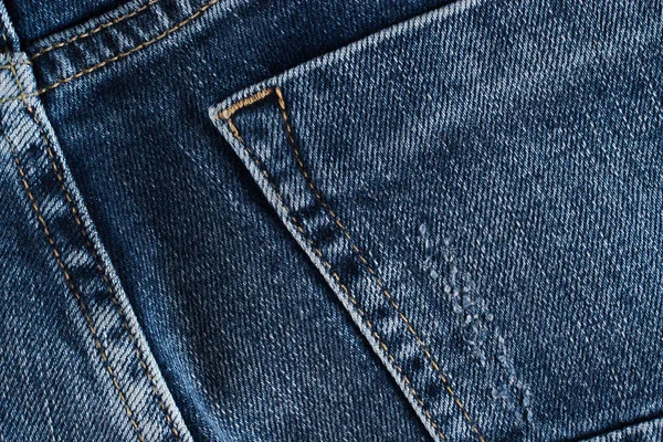 Textura de jeans jeans jeans azul. Jeans fundo . — Fotografia de Stock