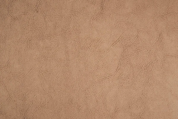 Light brown leather texture surface. Close-up of natural grain c — Stock Photo, Image