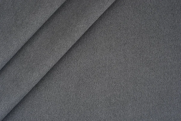 Gray fabric texture. Abstract background, empty template. — Stock Photo, Image