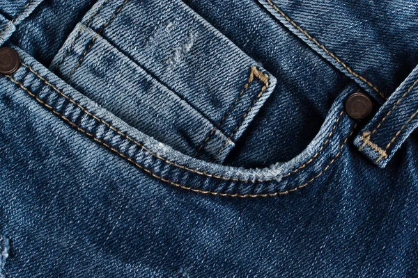 Blue Jeans Textur. Jeans-Hintergrund. — Stockfoto