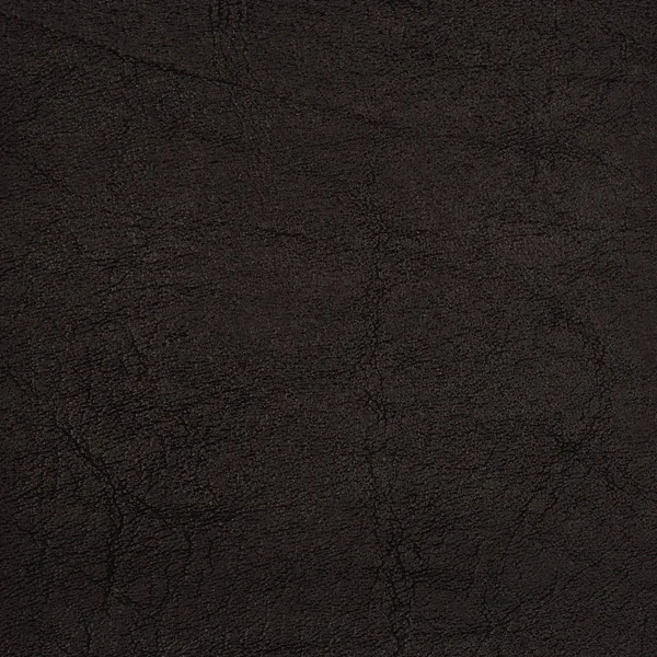 Texture in pelle nera naturale . — Foto Stock