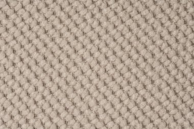 bej rengi bir yün kumaş yakın çekim. 