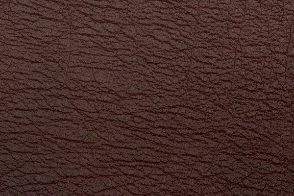 Texture cuir marron naturel. — Photo