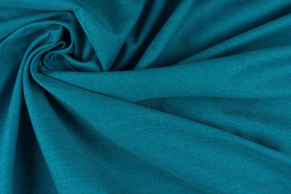 Concepto textil y textura - primer plano de tejido arrugado backgr — Foto de Stock