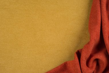 Tekstil ve doku kavramı - buruşuk kumaş backgr, yakın