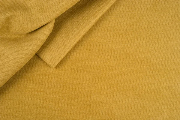 Textil och textur koncept - närbild av skrynkliga tyg bakgr — Stockfoto