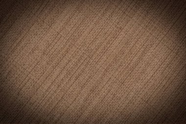 Eski kahverengi kumaş doku. 