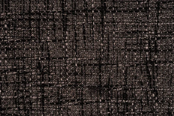 Black fabric texture. Abstract background, empty template. — Stock Photo, Image