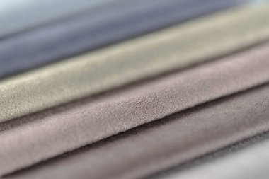 Renkli döşemelik kumaş örnekleri arka plan. Soyut backgrou