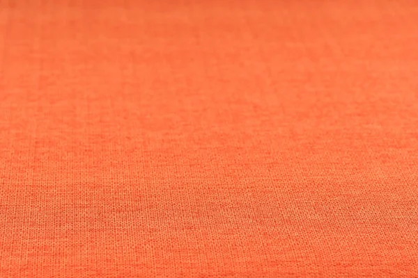 Tekstur kain oranye. Latar belakang abstrak, templat kosong . — Stok Foto