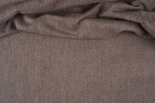 brown fabric texture for background. Abstract background, empty 