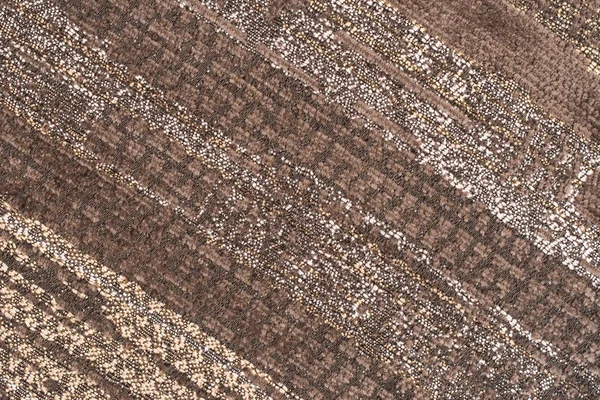 Close up of a woolen fabric of beige color. — Stock Photo, Image
