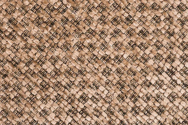 Primer plano de un tejido de lana de color beige. Fondo abstracto , —  Fotos de Stock