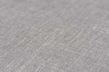 Gri kumaş dokusu. Arka plan, boş şablon. 