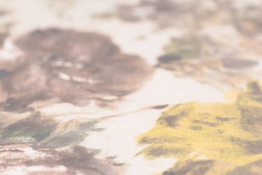 Çok renkli kadife kumaş seçici odak. Arka plan,