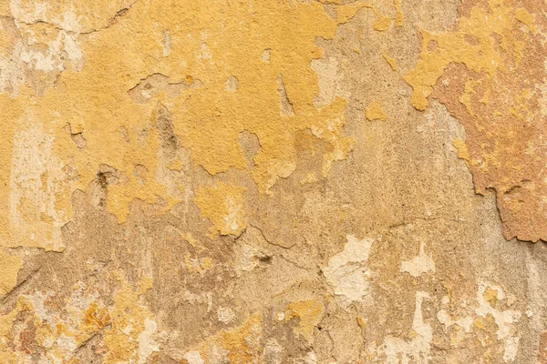 오래된 석고와 페인트 얼룩벽. — 스톡 사진