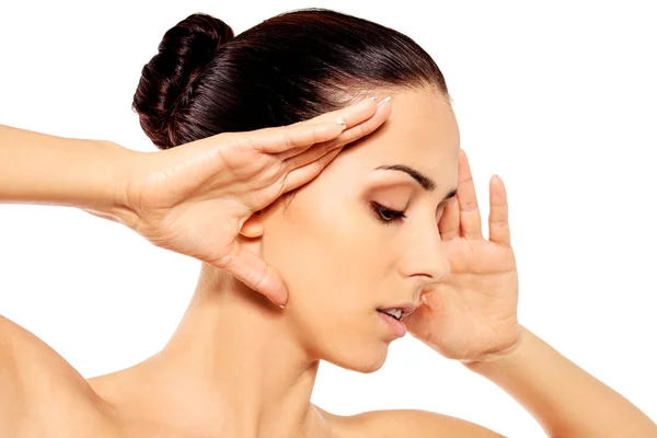 Portrait of beautiful spa woman — Stock Photo, Image