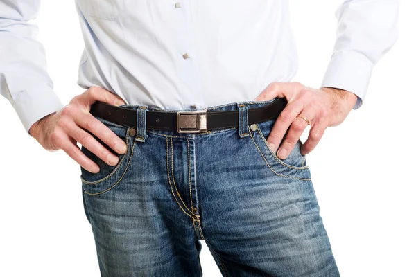 男性のジーンズ ズボン — ストック写真