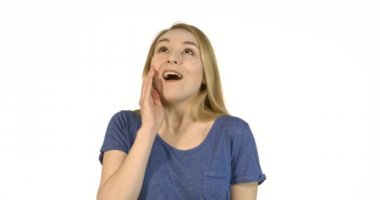 Genç kadın ararken şok