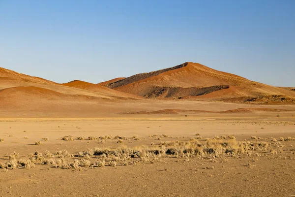 Sand dunes in Sossusvlei, Namibia — Stock Photo, Image