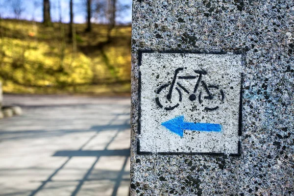 Fiets toerisme een gezonde levensstijl — Stockfoto