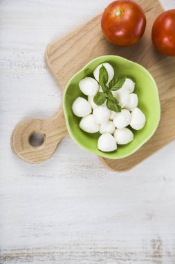 Yeşil plaka mozzarella 
