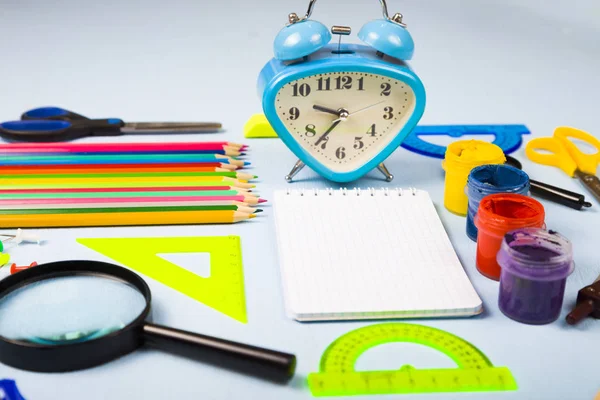 Artiklar för skolan — Stockfoto