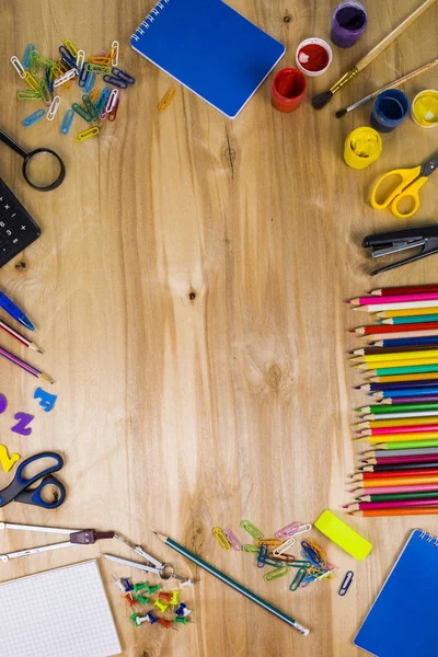 Artículos para la escuela — Foto de Stock