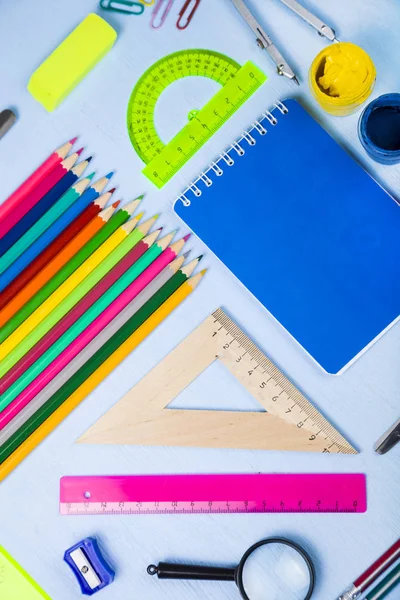 Items voor de school — Stockfoto