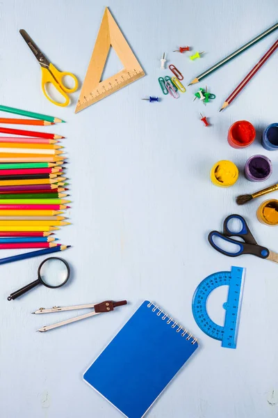 Artículos para la escuela — Foto de Stock