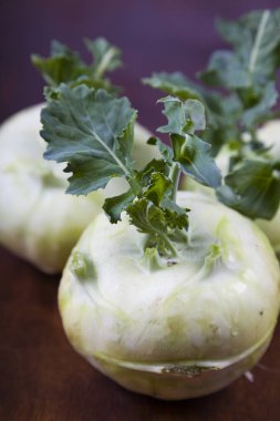 Ahşap bir masa üzerinde yetiştirilmektedir. 