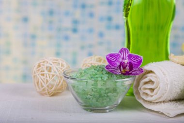 Spa uygulamaları banyoda