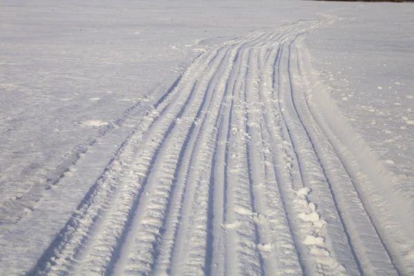 Schöne Winterlandschaft. — Stockfoto