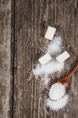 tahta kaşık şeker  