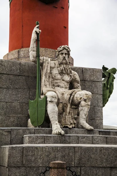 Rostral column. Saint Petersburg. — Stock Photo, Image