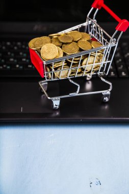 Bozuk paralarla alışveriş yapmak. 