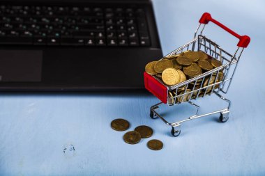 Bozuk paralarla alışveriş yapmak. 