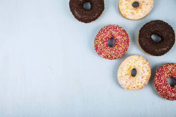 çok renkli çörekler 