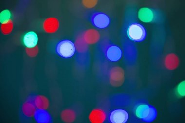 Bokeh ışıkları olan arkaplan.