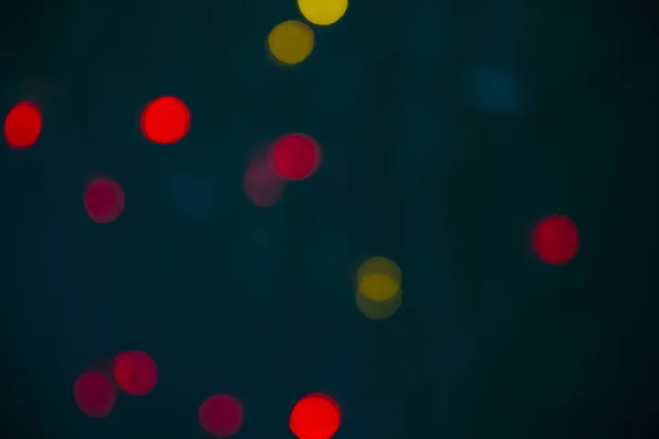 Pozadí se světly bokeh. — Stock fotografie