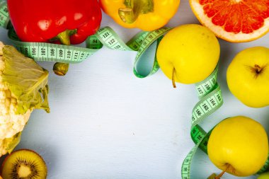 Diyet ve teyp ölçme için gıda